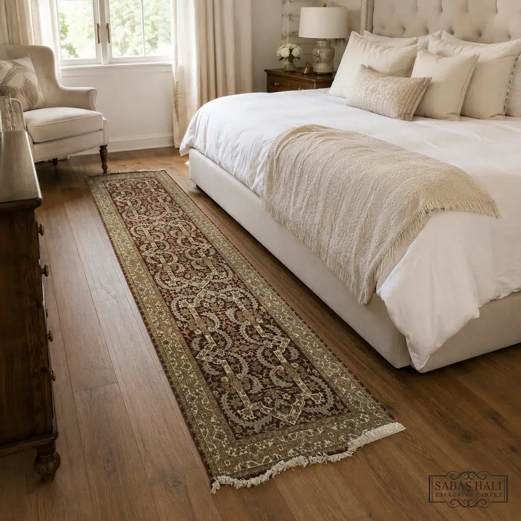 Sabaş Halı Exclusive Carpet – 107 x 393 cm ANTİK UŞAK YÜN (Uşak - Yün Dokuma Halısı) Sabaş Halı Exclusive Carpet – 107 x 393 cm ANTİK UŞAK YÜN (Uşak - Yün Dokuma Halısı)