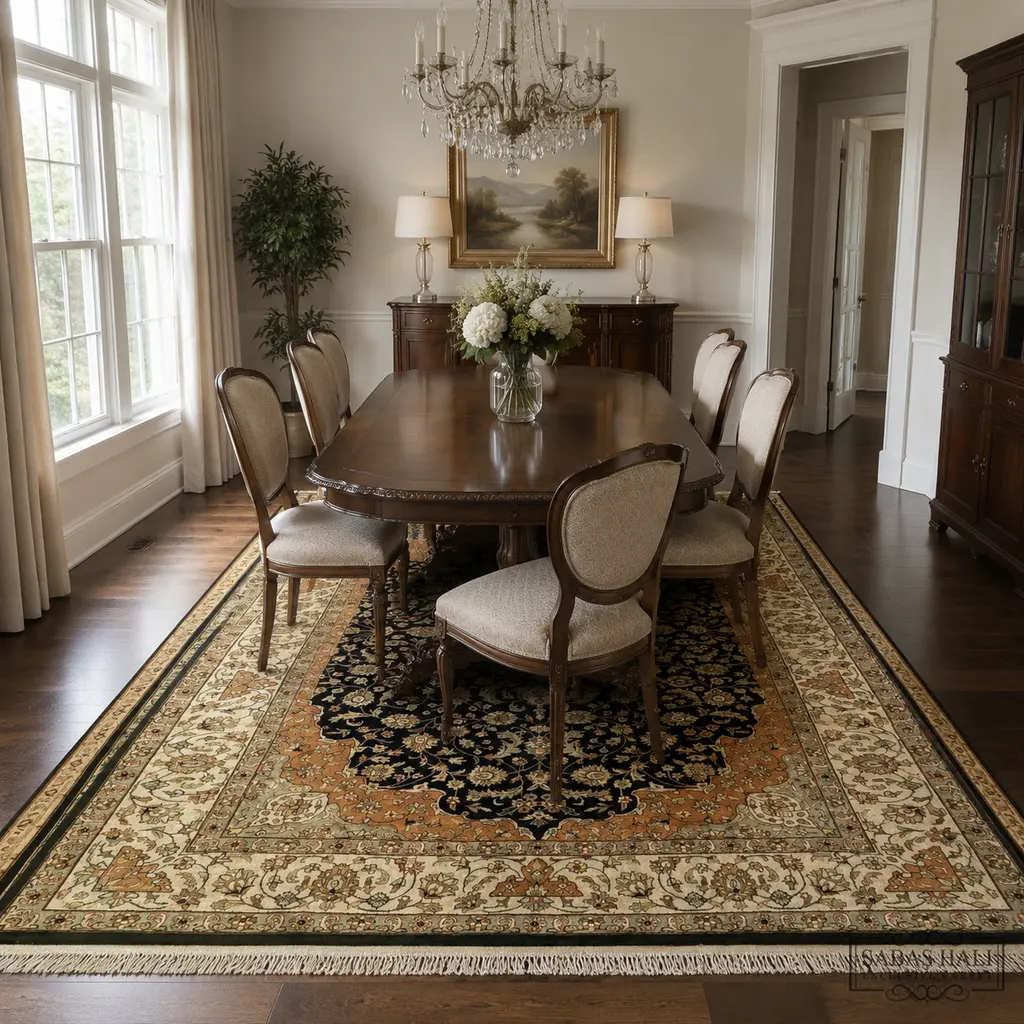 Sabaş Halı Exclusive Carpet – 12383 HEREKE 183 x 277 cm (Hereke - Yün Dokuma Halısı) Sabaş Halı Exclusive Carpet – 12383 HEREKE 183 x 277 cm (Hereke - Yün Dokuma Halısı)