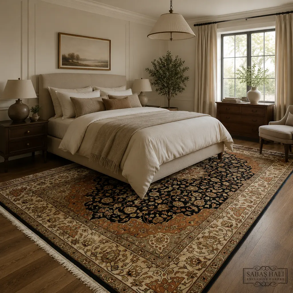 Sabaş Halı Exclusive Carpet – 12383 HEREKE 183 x 277 cm (Hereke - Yün Dokuma Halısı) Sabaş Halı Exclusive Carpet – 12383 HEREKE 183 x 277 cm (Hereke - Yün Dokuma Halısı)
