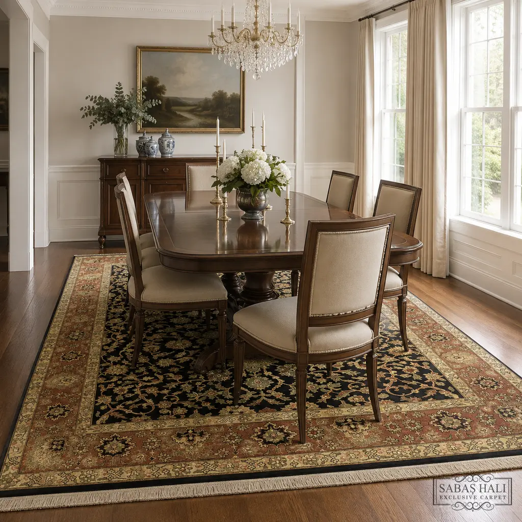 Sabaş Halı Exclusive Carpet – 12386 HEREKE 188 x 272 cm (Hereke - Yün Dokuma Halısı) Sabaş Halı Exclusive Carpet – 12386 HEREKE 188 x 272 cm (Hereke - Yün Dokuma Halısı)