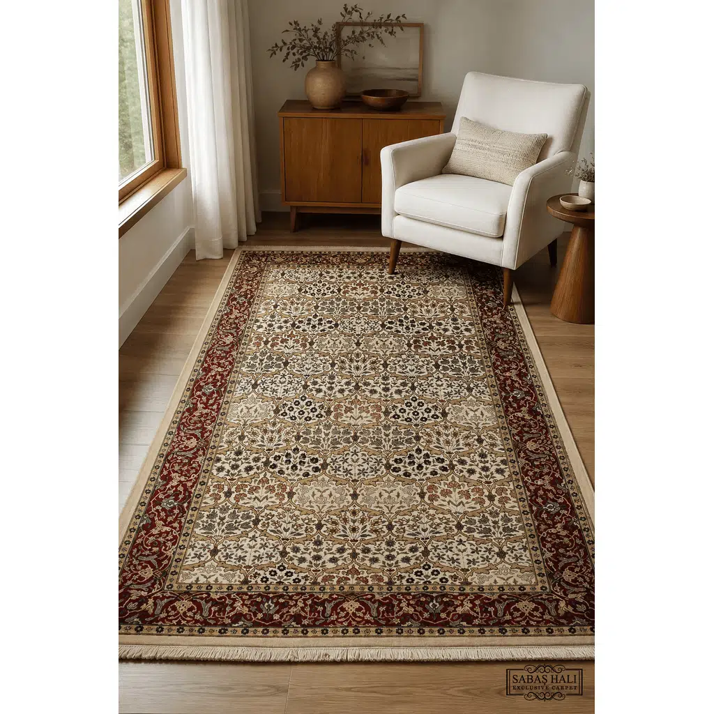 Sabaş Halı Exclusive Carpet – 12390 SÜPER HEREKE 152 x 237 cm (Hereke - Yün Dokuma Halısı) Sabaş Halı Exclusive Carpet – 12390 SÜPER HEREKE 152 x 237 cm (Hereke - Yün Dokuma Halısı)