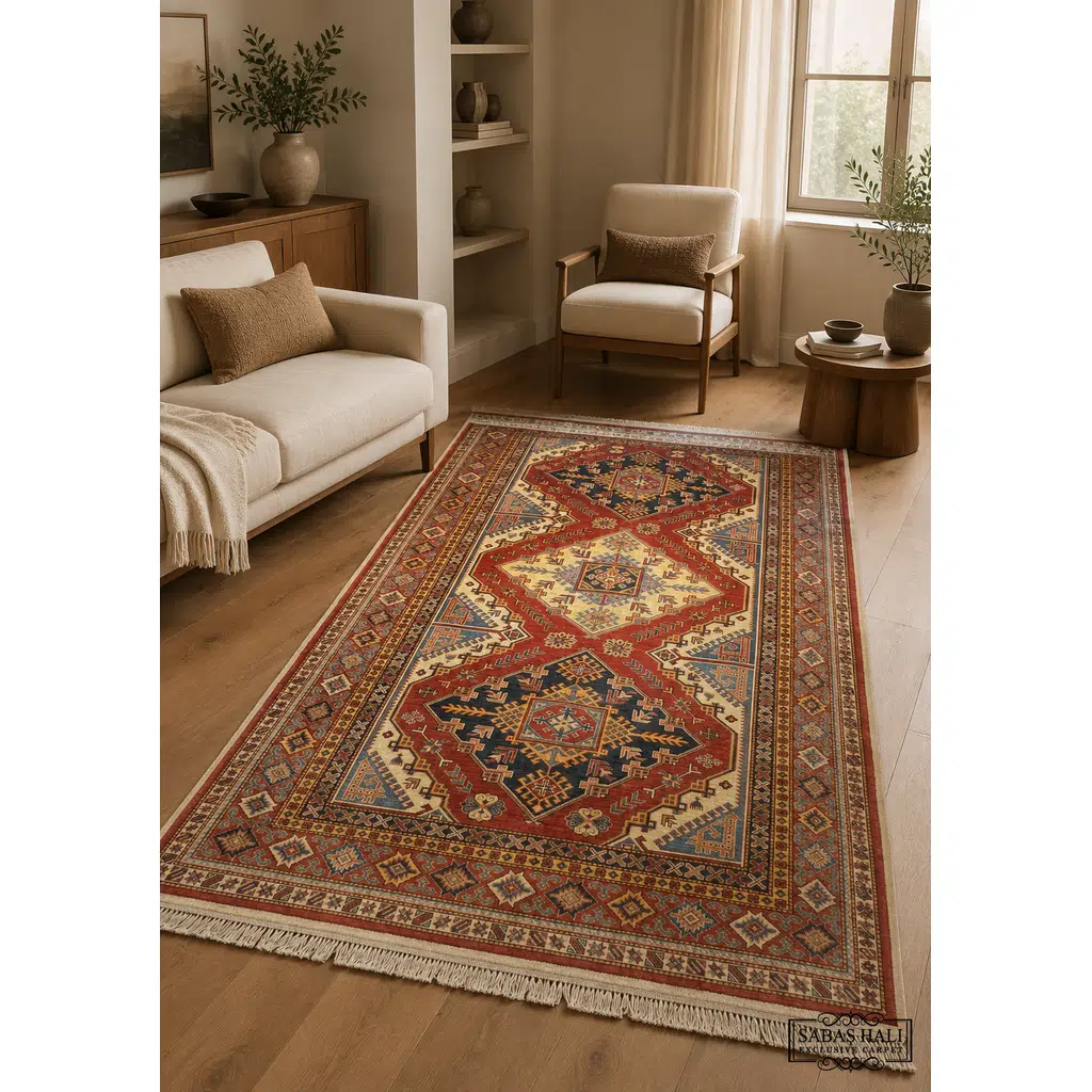 Sabaş Halı Exclusive Carpet – 13040 SÜPER ŞİRVAN 185 x 263 cm (Uşak - Yün Dokuma Halısı) Sabaş Halı Exclusive Carpet – 13040 SÜPER ŞİRVAN 185 x 263 cm (Uşak - Yün Dokuma Halısı)