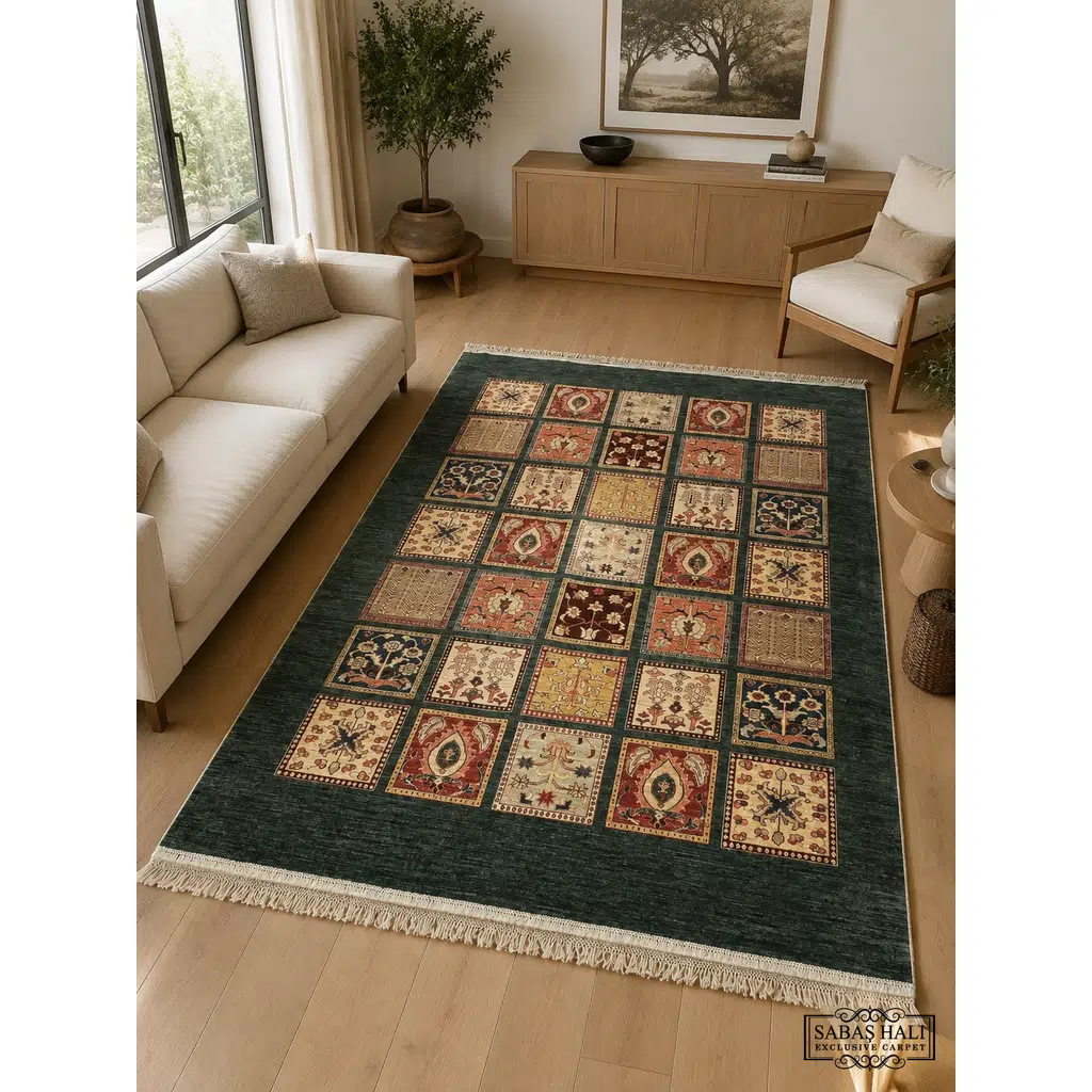 Sabaş Halı Exclusive Carpet – 13155 SÜPER AYNA 212 x 290 cm (Uşak - Yün Dokuma Halısı) Sabaş Halı Exclusive Carpet – 13155 SÜPER AYNA 212 x 290 cm (Uşak - Yün Dokuma Halısı)