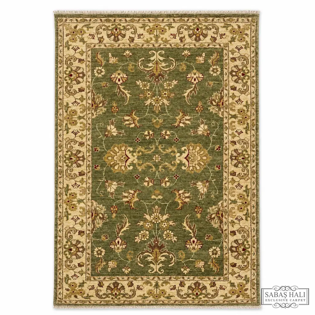 Sabaş Halı Exclusive Carpet – 13545 UŞAK 104 x 156 cm (Uşak - Yün Dokuma Halısı)