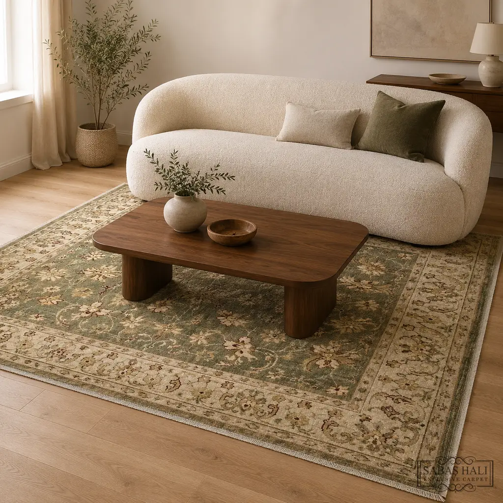 Sabaş Halı Exclusive Carpet – 13545 UŞAK 104 x 156 cm (Uşak - Yün Dokuma Halısı) Sabaş Halı Exclusive Carpet – 13545 UŞAK 104 x 156 cm (Uşak - Yün Dokuma Halısı)
