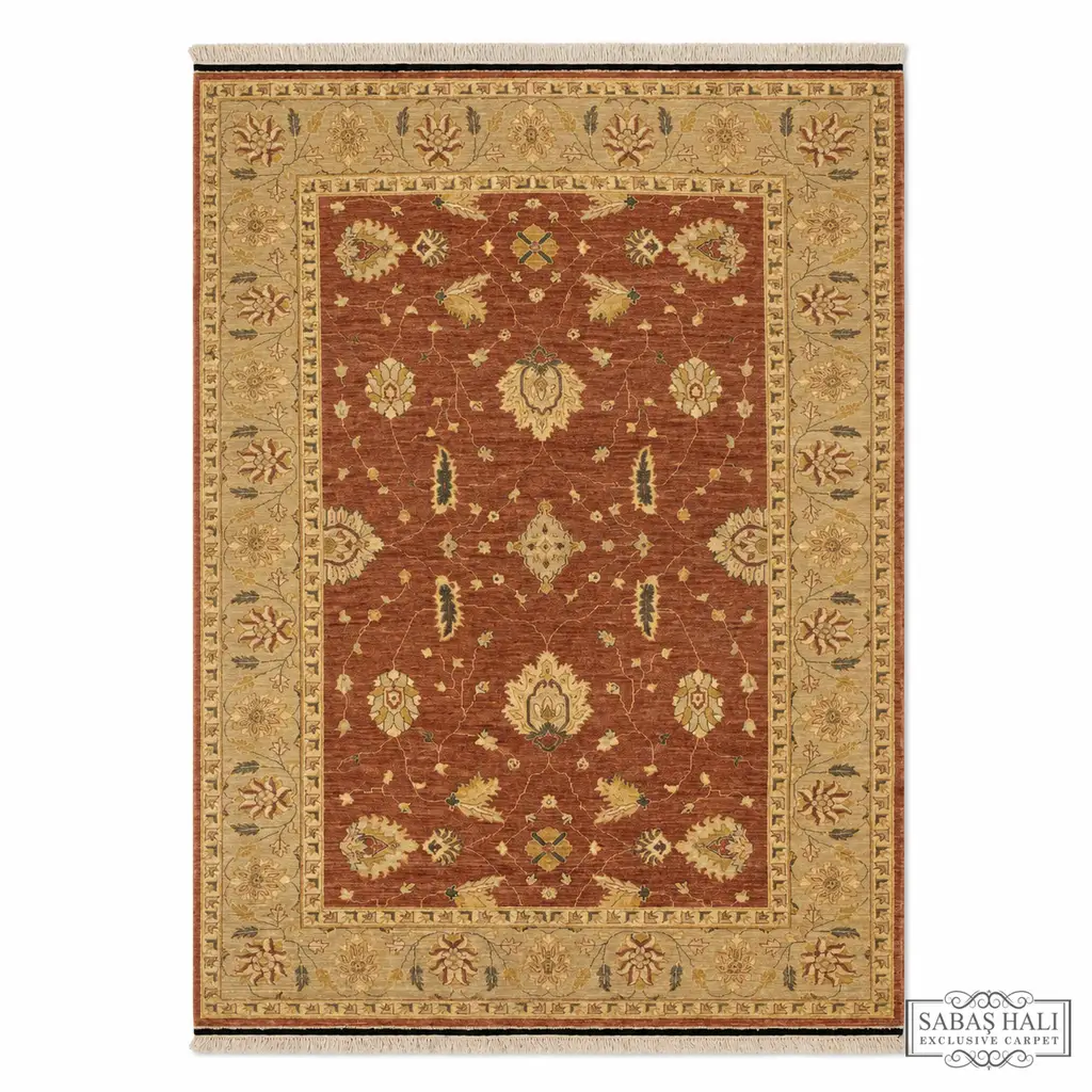 Sabaş Halı Exclusive Carpet – 13596 UŞAK 292 x 202 cm (Uşak - Yün Dokuma Halısı)