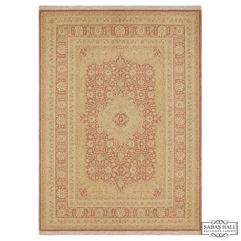 Sabaş Halı Exclusive Carpet – 16 x 16 SARUJ 184 x 265 MODEL 16 x 16 cm KIRMIZI (İran - Yün Dokuma Halısı)