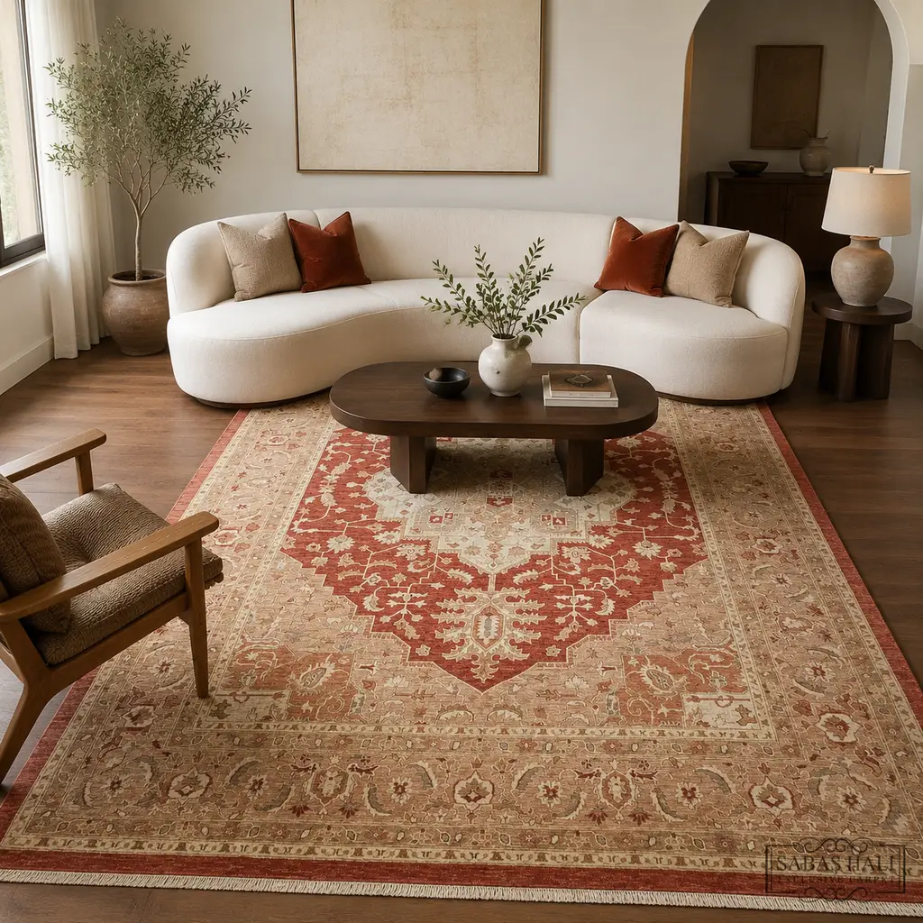 Sabaş Halı Exclusive Carpet – 3631 UŞAK 301 x 439 cm (Uşak - Yün Dokuma Halısı) Sabaş Halı Exclusive Carpet – 3631 UŞAK 301 x 439 cm (Uşak - Yün Dokuma Halısı)