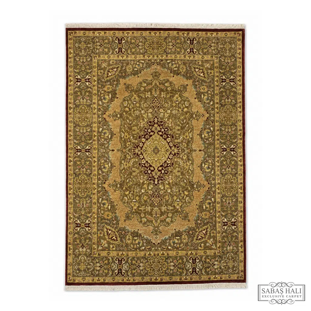 Sabaş Halı Exclusive Carpet – 57143 ÖRNEK 686 BEJ 153 x 209 cm (Diğer - Yün Dokuma Halısı)