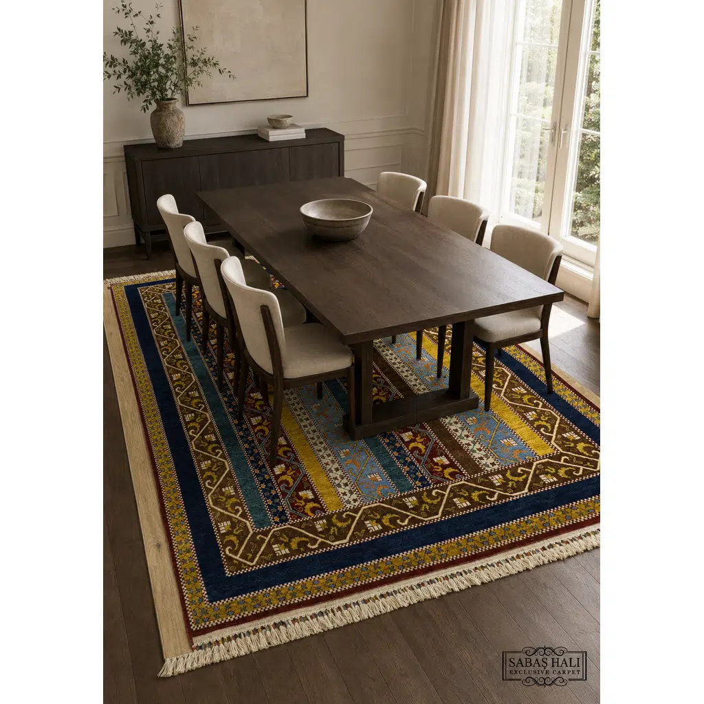 Sabaş Halı Exclusive Carpet – 63463 ŞAL HALI 803 LACİVERT 212 x 299 cm (Diğer - Yün Dokuma Halısı) Sabaş Halı Exclusive Carpet – 63463 ŞAL HALI 803 LACİVERT 212 x 299 cm (Diğer - Yün Dokuma Halısı)
