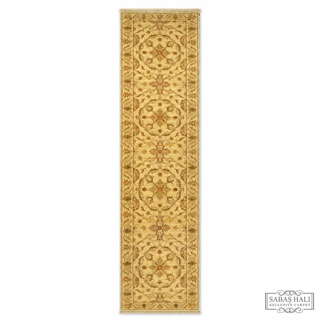 Sabaş Halı Exclusive Carpet – 636 UŞAK 72 x 299 cm (Uşak - Yün Dokuma Halısı)
