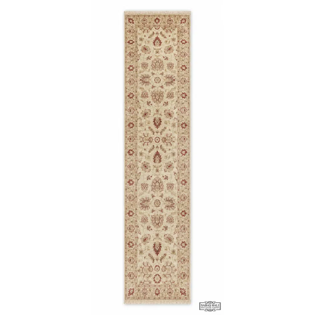 Sabaş Halı Exclusive Carpet – 7177 UŞAK HALISI 079 x 303 cm (Uşak - Yün Dokuma Halısı)