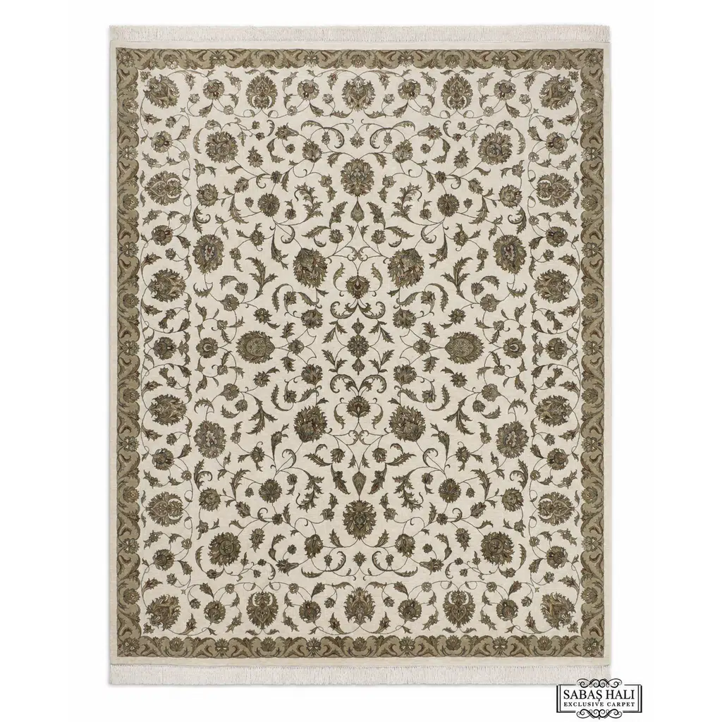 Sabaş Halı Exclusive Carpet – ANTİK İPEKLİ UŞAK 245 x 302 cm (Uşak - Yün İpek Dokuma Halısı)