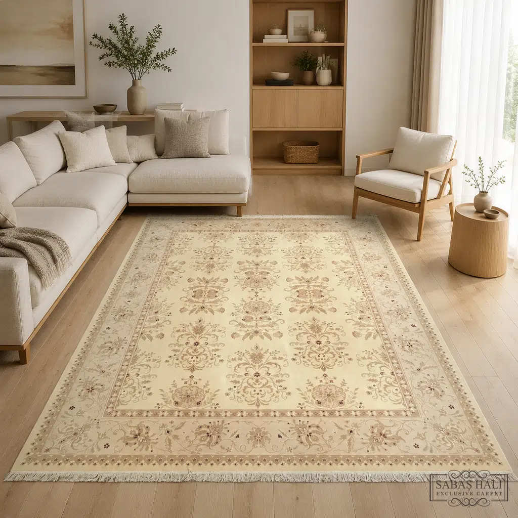 Sabaş Halı Exclusive Carpet – AVANGARDE 252 x 306 cm (Uşak - Yün İpek Dokuma Halısı) Sabaş Halı Exclusive Carpet – AVANGARDE 252 x 306 cm (Uşak - Yün İpek Dokuma Halısı)