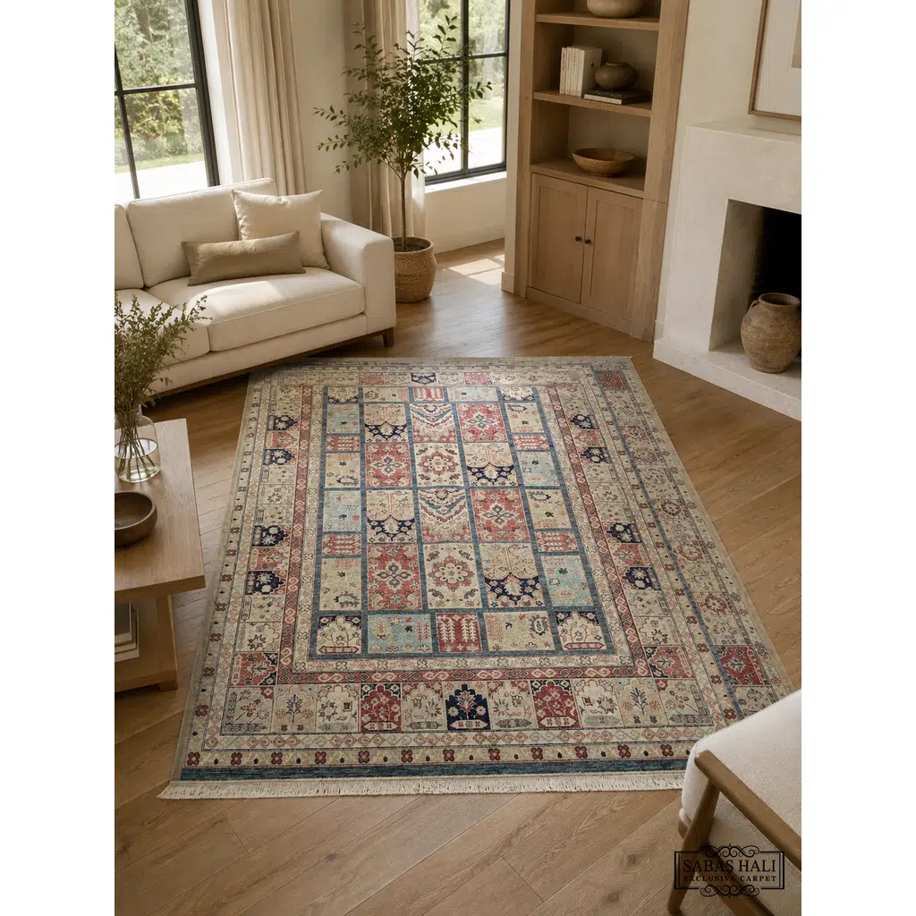 Sabaş Halı Exclusive Carpet – BAHTİYARİ 193 x 289 cm (Uşak - Yün Dokuma Halısı) Sabaş Halı Exclusive Carpet – BAHTİYARİ 193 x 289 cm (Uşak - Yün Dokuma Halısı)