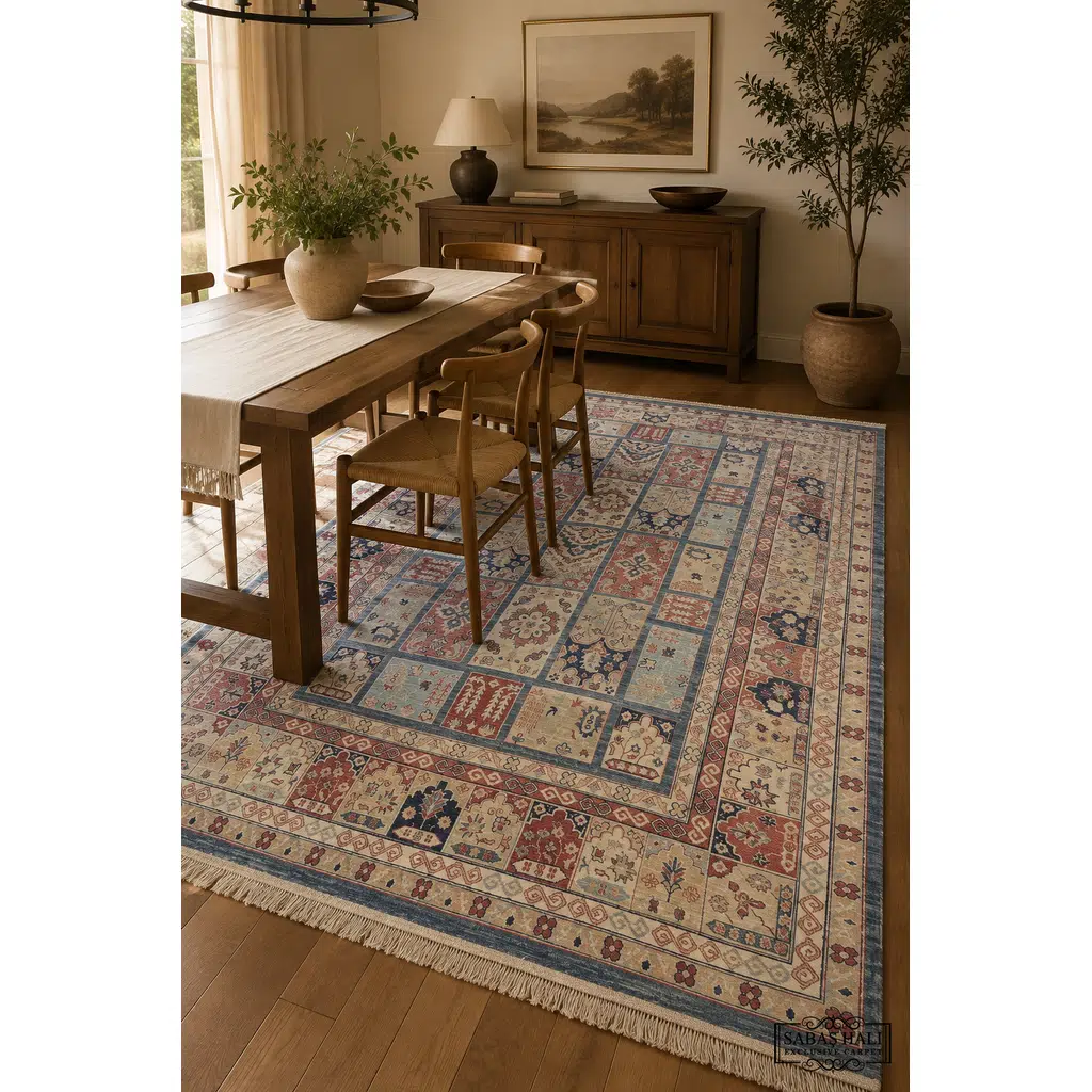 Sabaş Halı Exclusive Carpet – BAHTİYARİ 193 x 289 cm (Uşak - Yün Dokuma Halısı) Sabaş Halı Exclusive Carpet – BAHTİYARİ 193 x 289 cm (Uşak - Yün Dokuma Halısı)