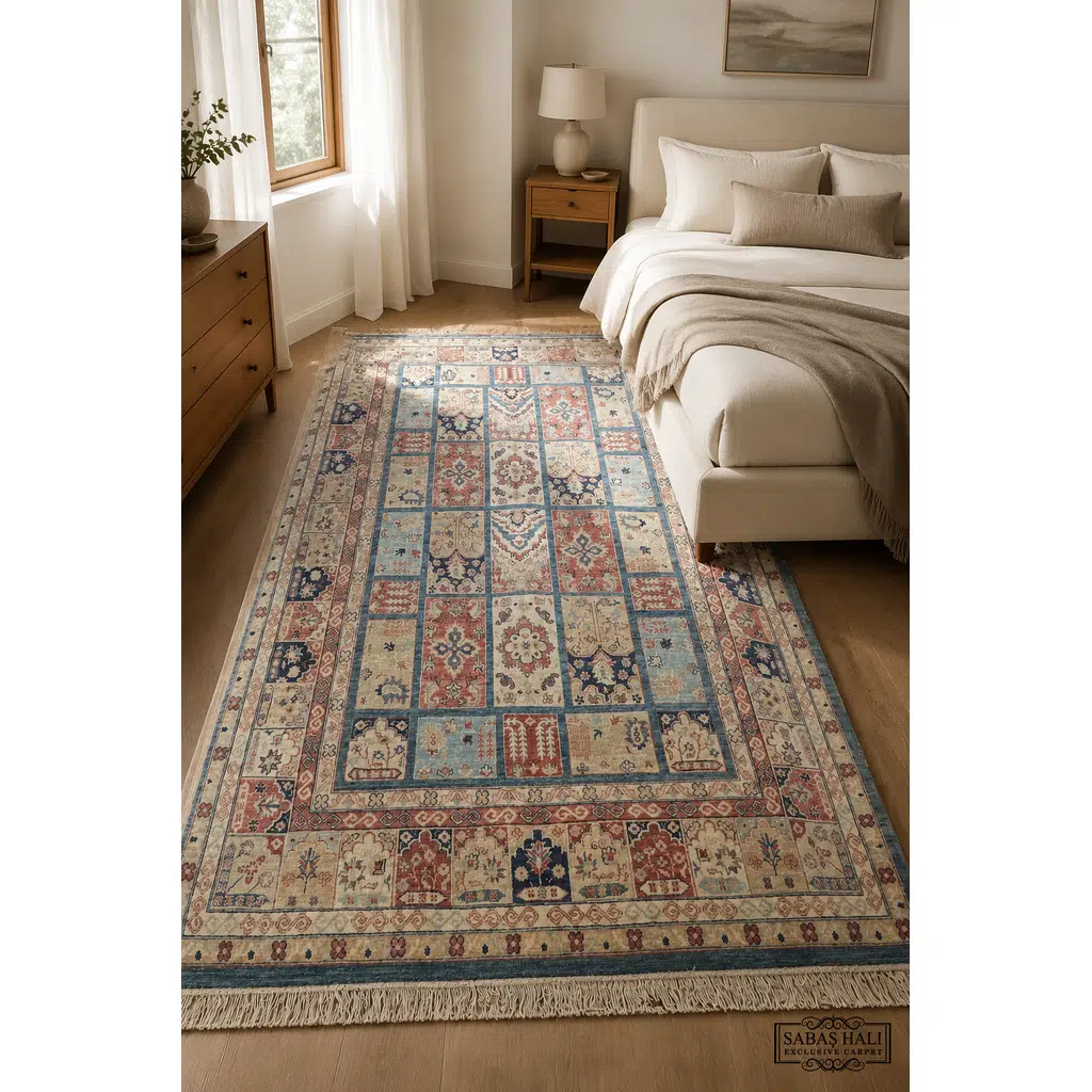 Sabaş Halı Exclusive Carpet – BAHTİYARİ 193 x 289 cm (Uşak - Yün Dokuma Halısı) Sabaş Halı Exclusive Carpet – BAHTİYARİ 193 x 289 cm (Uşak - Yün Dokuma Halısı)