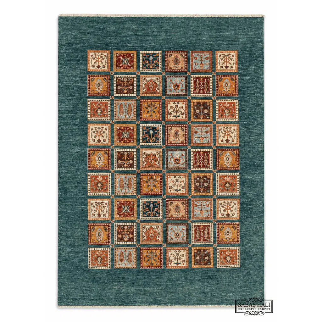 Sabaş Halı Exclusive Carpet – BAHTİYARİ 214 x 292 cm (Uşak - Yün Dokuma Halısı)