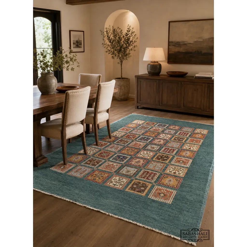 Sabaş Halı Exclusive Carpet – BAHTİYARİ 214 x 292 cm (Uşak - Yün Dokuma Halısı) Sabaş Halı Exclusive Carpet – BAHTİYARİ 214 x 292 cm (Uşak - Yün Dokuma Halısı)