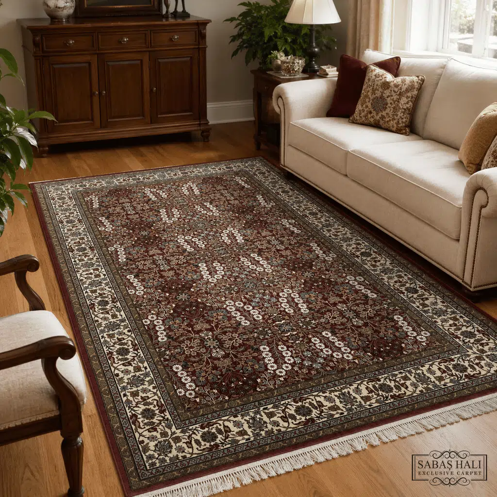 Sabaş Halı Exclusive Carpet – HEREKE HALI 194 x 307 cm (Hereke - Yün Dokuma Halısı) Sabaş Halı Exclusive Carpet – HEREKE HALI 194 x 307 cm (Hereke - Yün Dokuma Halısı)