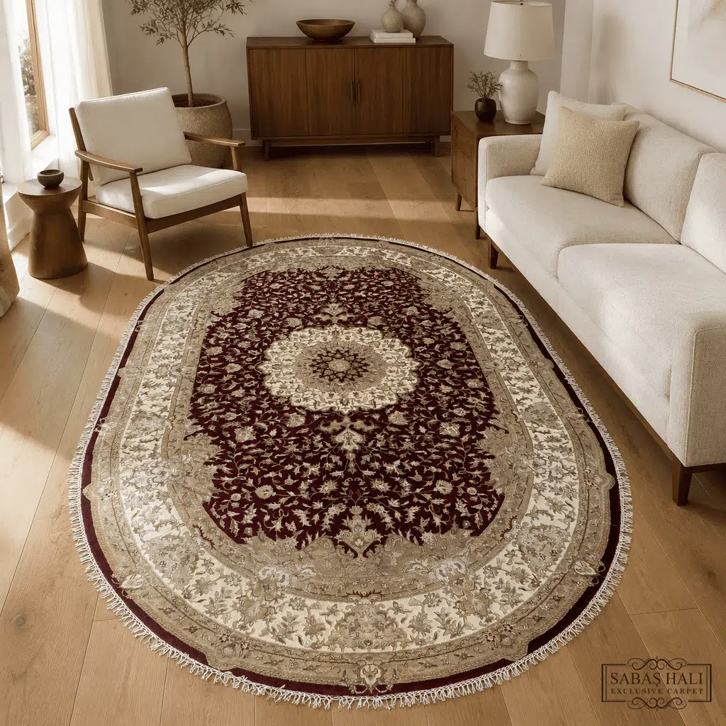 Sabaş Halı Exclusive Carpet – İPEK PALAS 200 x 306 cm (El Dokuma Halısı) Sabaş Halı Exclusive Carpet – İPEK PALAS 200 x 306 cm (El Dokuma Halısı)