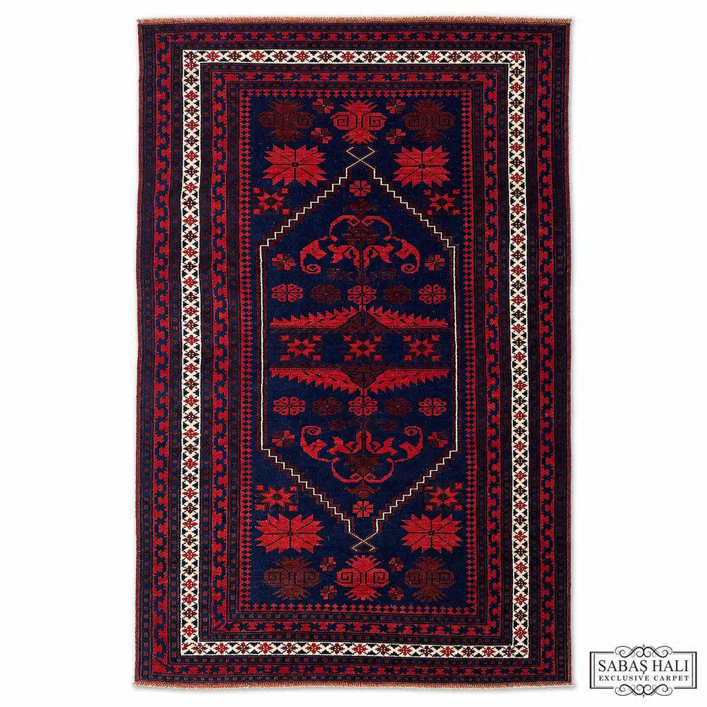 Sabaş Halı Exclusive Carpet – KİLİM 90365 YAĞCIBEDİR SECCADE 116 x 184 cm (Yağcı Bedir - Yün Dokuma Halısı)