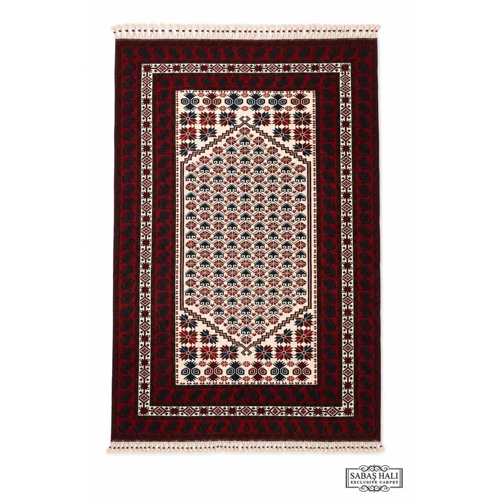 Sabaş Halı Exclusive Carpet – KİLİM 90387 YAĞCIBEDİR HALI 199 x 300 cm (Yağcı Bedir - Yün Dokuma Halısı)