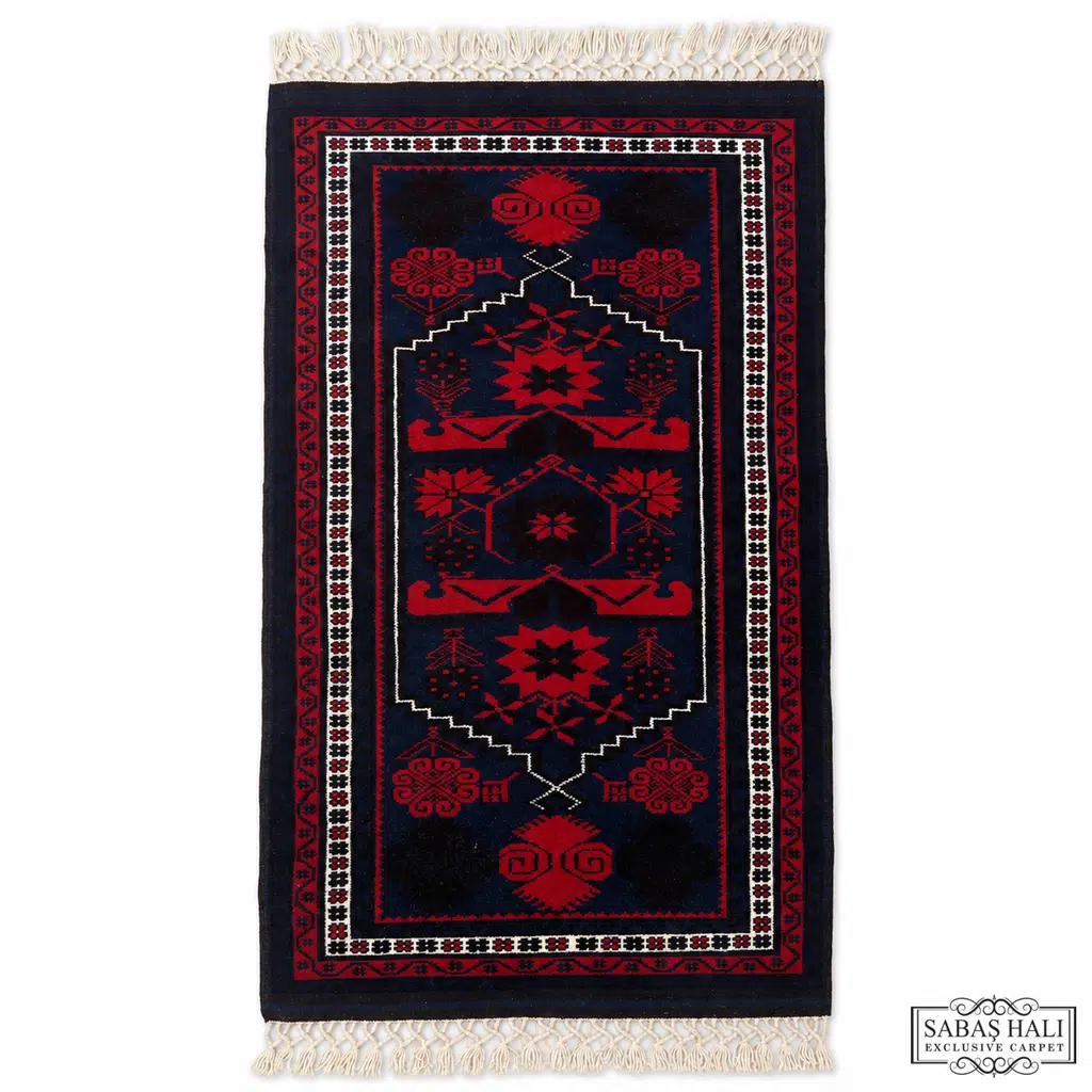 Sabaş Halı Exclusive Carpet – KİLİM 90393 YAĞCIBEDİR HALI 83 x 147 cm (Yağcı Bedir - Yün Dokuma Halısı)
