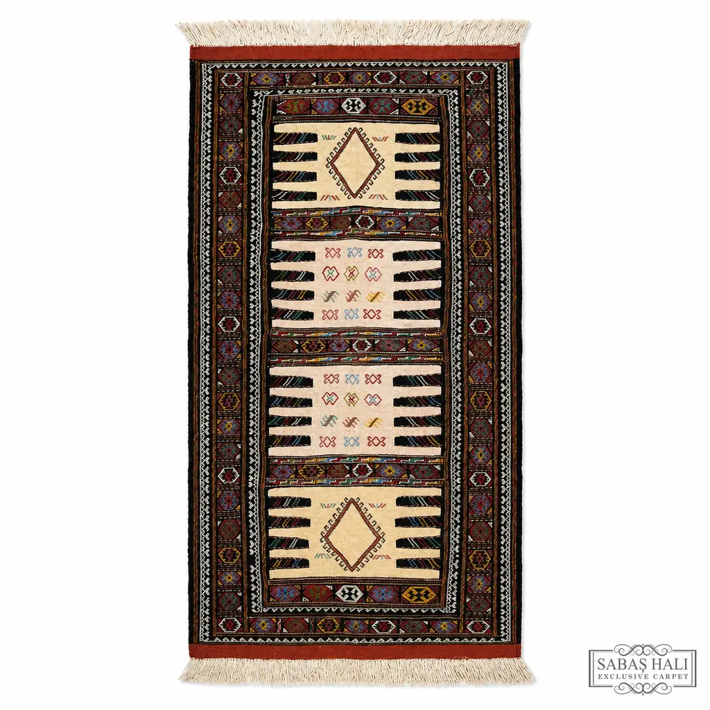 Sabaş Halı Exclusive Carpet – KOÇAN 095 x 179 cm (Kilim - Yün Dokuma Halısı)