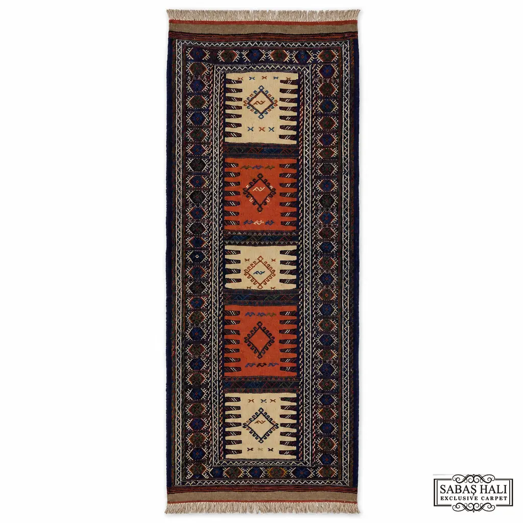 Sabaş Halı Exclusive Carpet – KOÇAN KİLİM 073 x 190 cm (Kilim - Yün Dokuma Halısı)