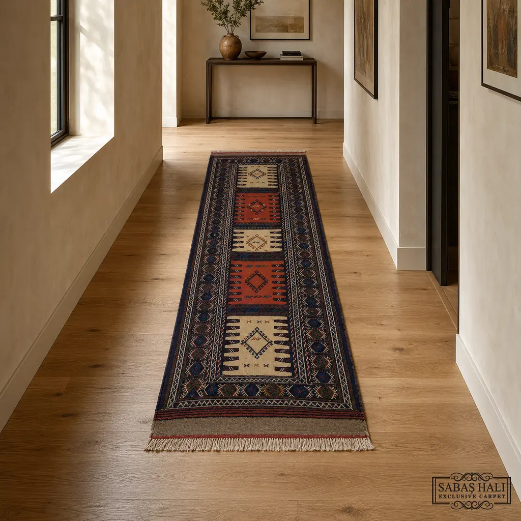 Sabaş Halı Exclusive Carpet – KOÇAN KİLİM 073 x 190 cm (Kilim - Yün Dokuma Halısı) Sabaş Halı Exclusive Carpet – KOÇAN KİLİM 073 x 190 cm (Kilim - Yün Dokuma Halısı)