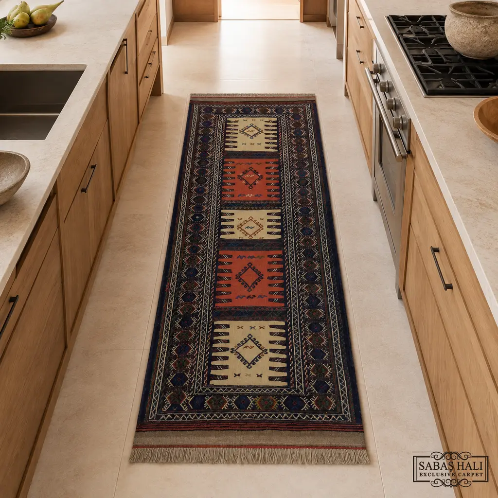 Sabaş Halı Exclusive Carpet – KOÇAN KİLİM 073 x 190 cm (Kilim - Yün Dokuma Halısı) Sabaş Halı Exclusive Carpet – KOÇAN KİLİM 073 x 190 cm (Kilim - Yün Dokuma Halısı)