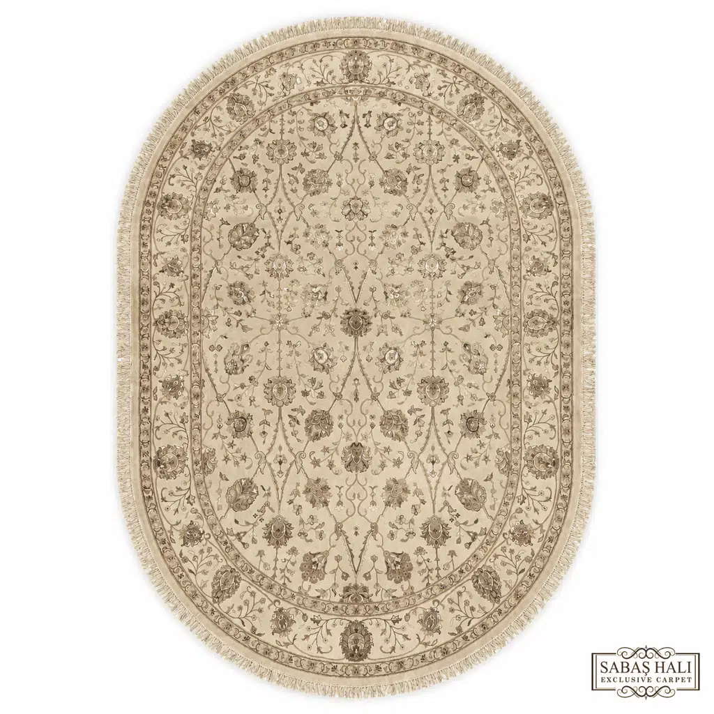 Sabaş Halı Exclusive Carpet – KUMKAPI HALI 207 x 295 cm (Uşak - Yün İpek Dokuma Halısı)