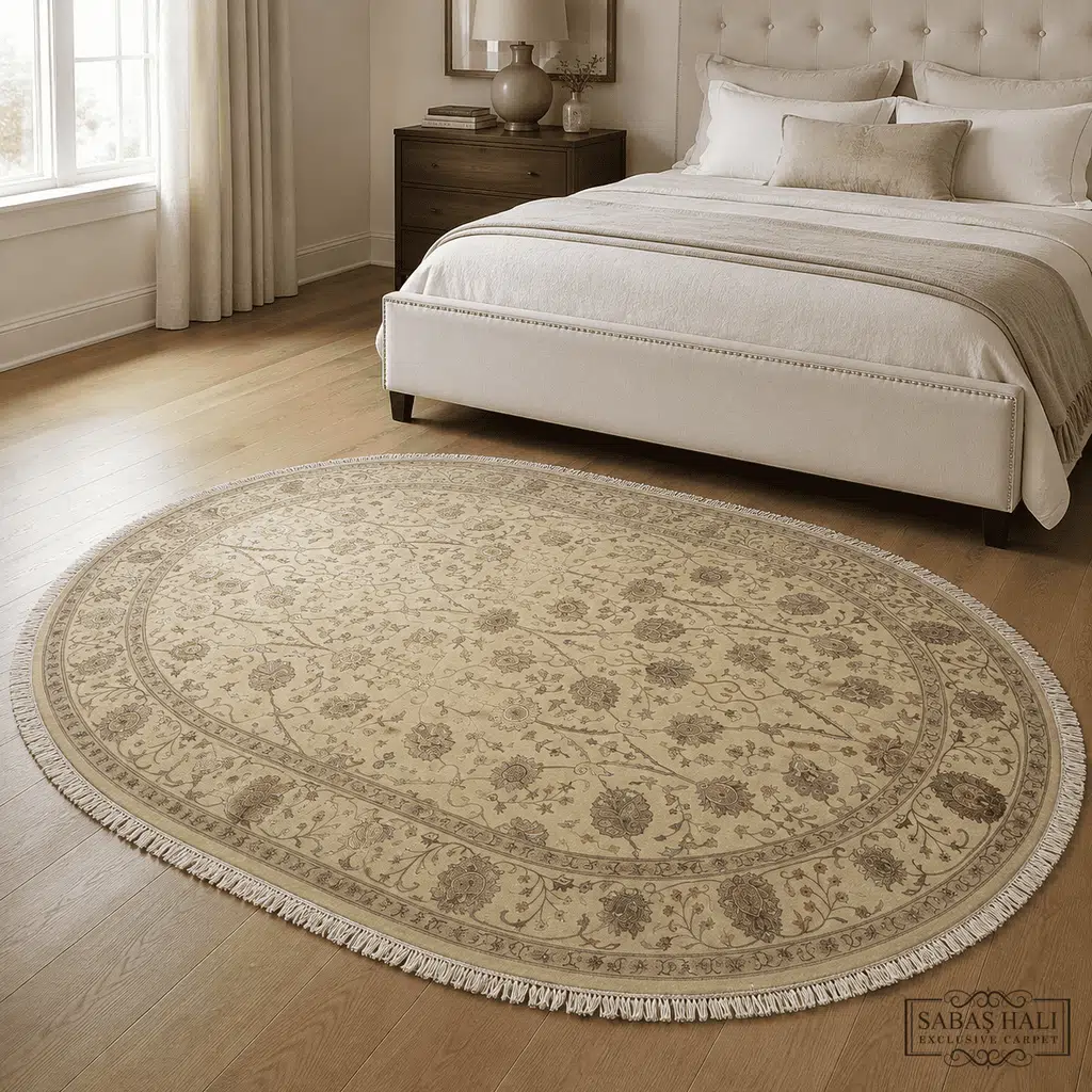 Sabaş Halı Exclusive Carpet – KUMKAPI HALI 207 x 295 cm (Uşak - Yün İpek Dokuma Halısı) Sabaş Halı Exclusive Carpet – KUMKAPI HALI 207 x 295 cm (Uşak - Yün İpek Dokuma Halısı)