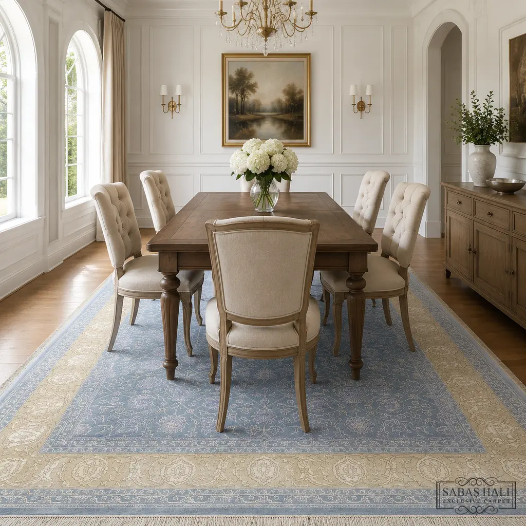 Sabaş Halı Exclusive Carpet – NUMAN PALAS 199 x 300 cm (Uşak - Yün İpek Dokuma Halısı) Sabaş Halı Exclusive Carpet – NUMAN PALAS 199 x 300 cm (Uşak - Yün İpek Dokuma Halısı)