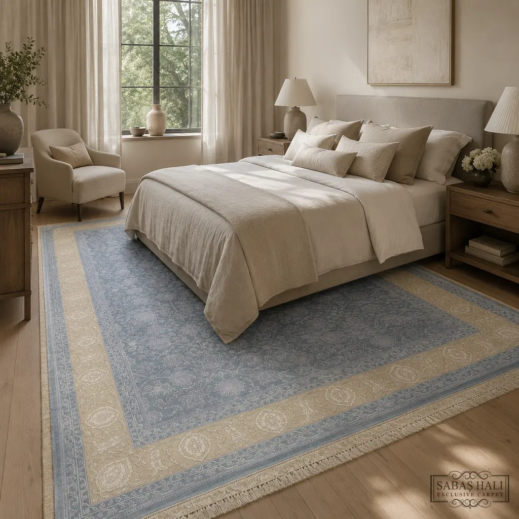 Sabaş Halı Exclusive Carpet – NUMAN PALAS 199 x 300 cm (Uşak - Yün İpek Dokuma Halısı) Sabaş Halı Exclusive Carpet – NUMAN PALAS 199 x 300 cm (Uşak - Yün İpek Dokuma Halısı)