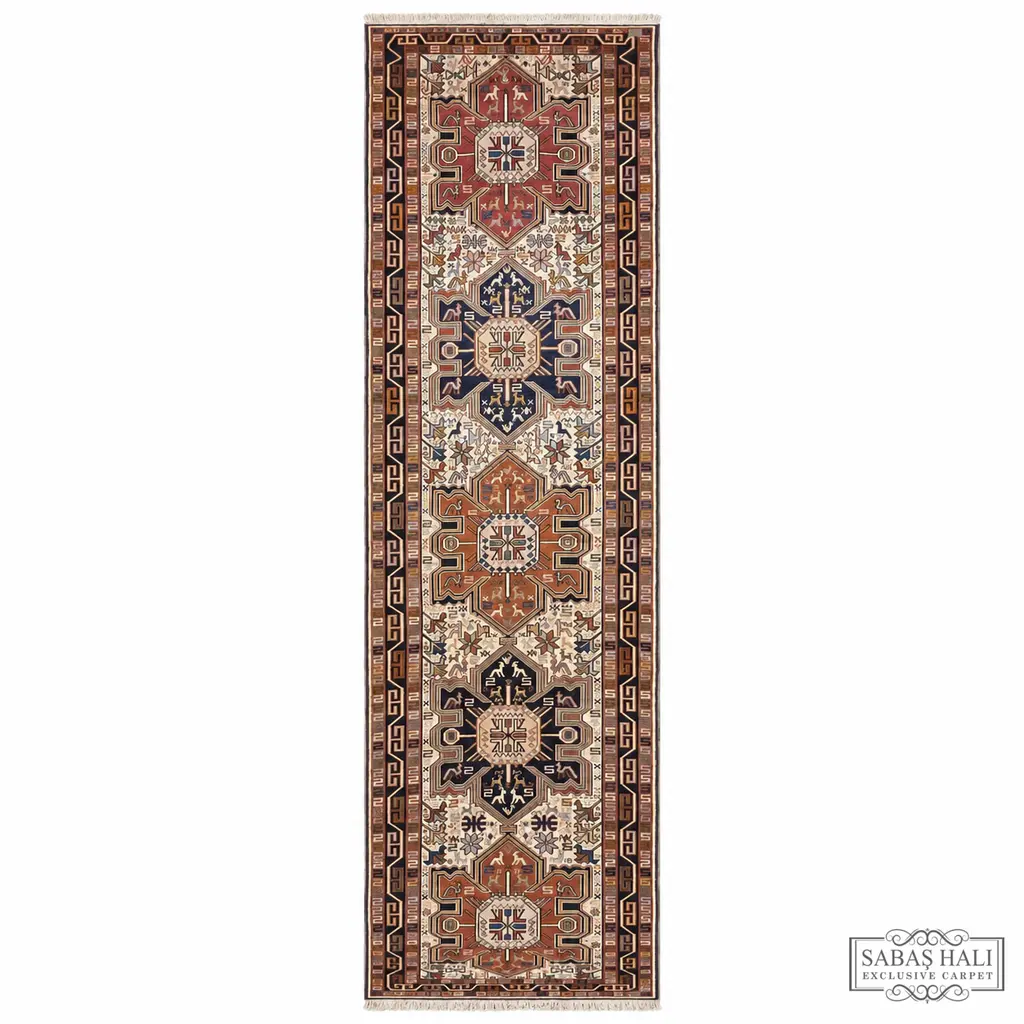 Sabaş Halı Exclusive Carpet – ŞAHSEVEN 073 x 290 cm (Kilim - Yün Dokuma Halısı)