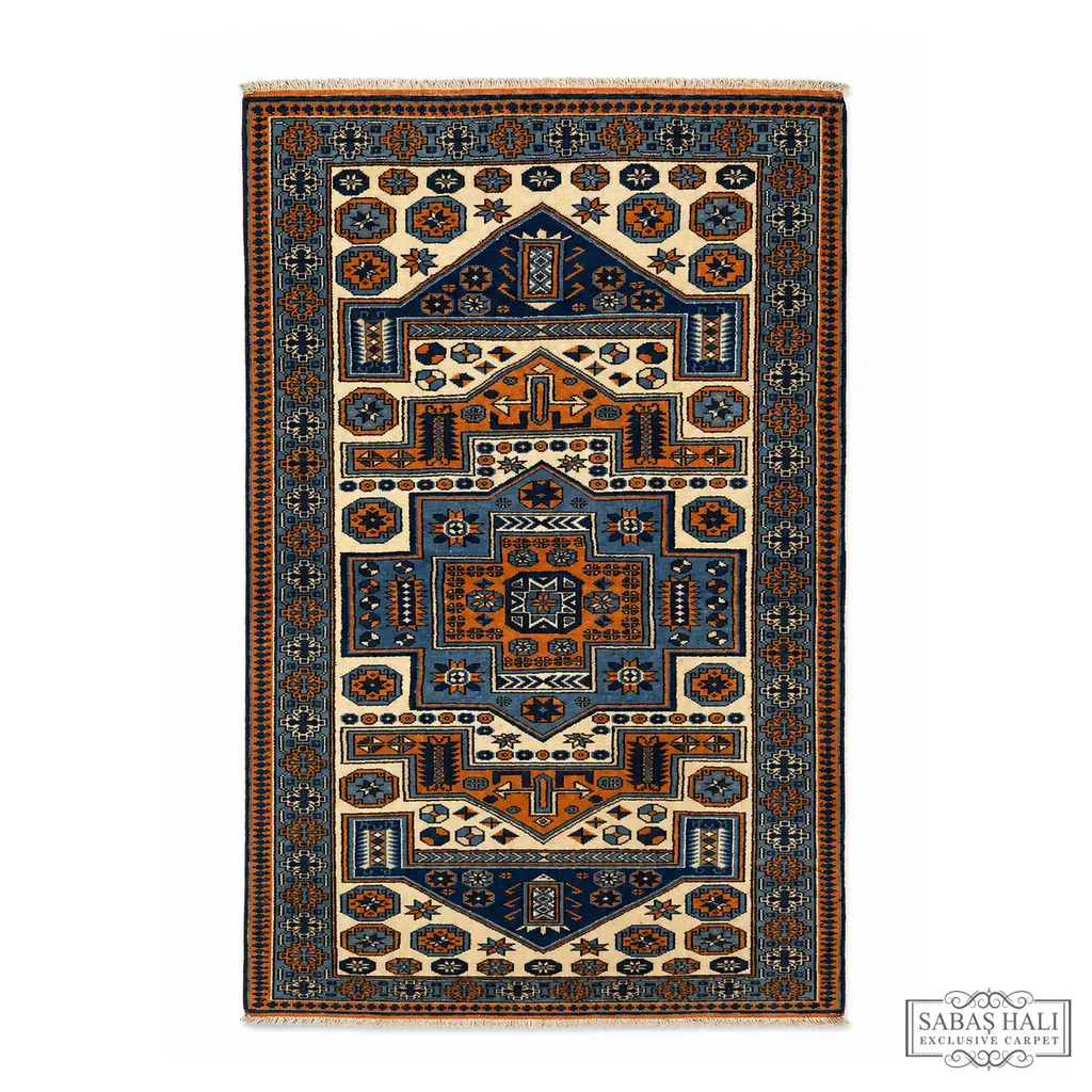 Sabaş Halı Exclusive Carpet – ŞİRVAN YÜN HALI 2,10 m² (Afgan - Yün Dokuma Halısı)