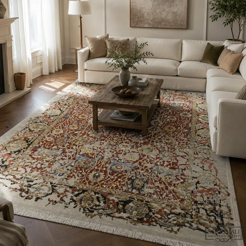 Sabaş Halı Exclusive Carpet – SOPHİSTİCATE BİG/RED 200 x 297 cm (Nepal - Yün Dokuma Halısı) Sabaş Halı Exclusive Carpet – SOPHİSTİCATE BİG/RED 200 x 297 cm (Nepal - Yün Dokuma Halısı)
