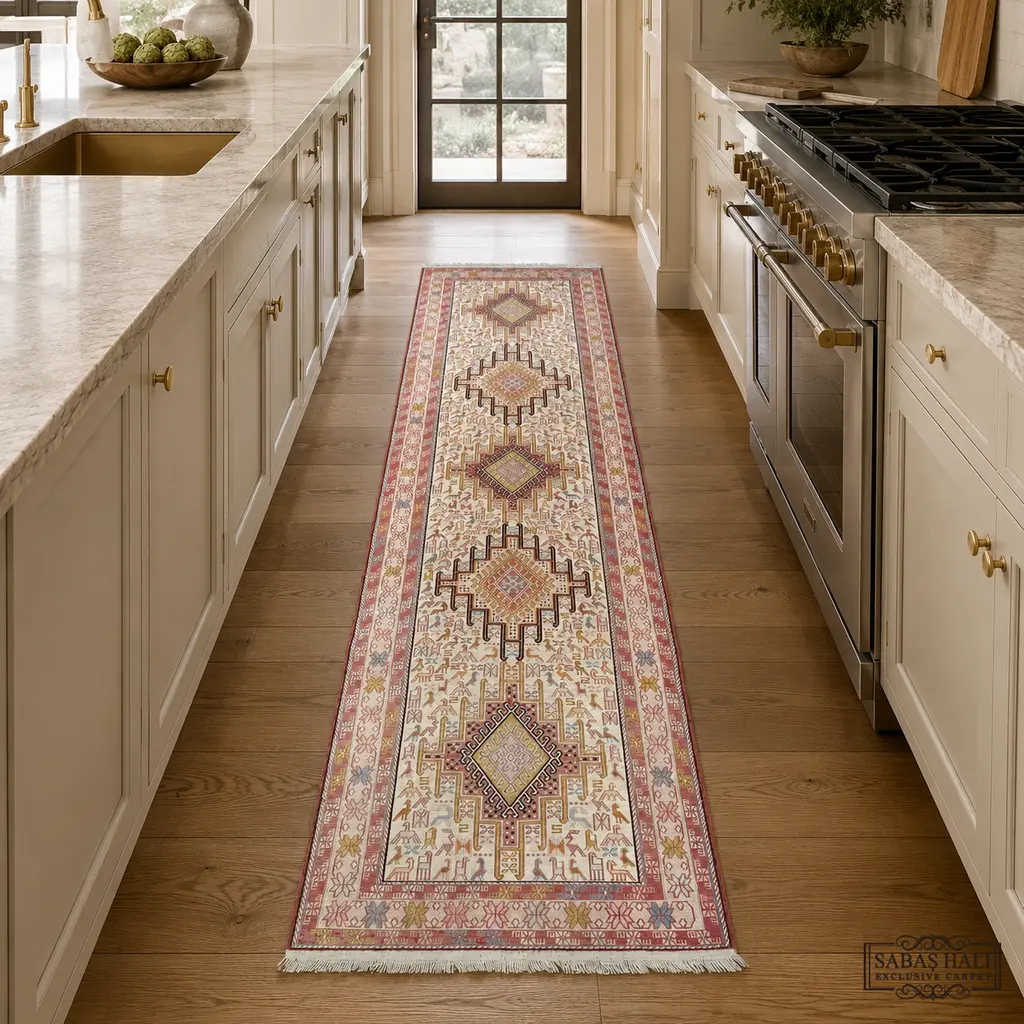 Sabaş Halı Exclusive Carpet – SUMAK 074 x 287 cm (Kilim - Yün Dokuma Halısı) Sabaş Halı Exclusive Carpet – SUMAK 074 x 287 cm (Kilim - Yün Dokuma Halısı)