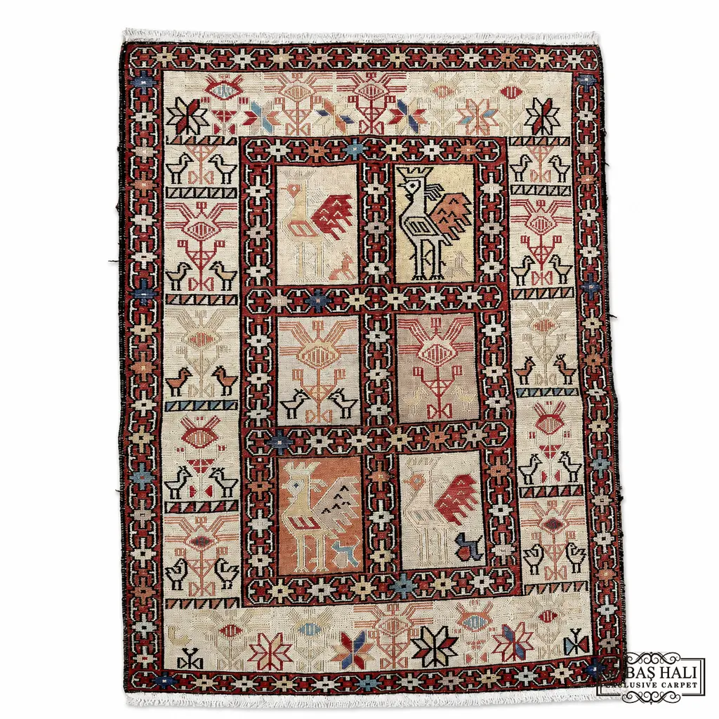 Sabaş Halı Exclusive Carpet – SUMAK 075 x 106 cm (Kilim - Yün Dokuma Halısı)
