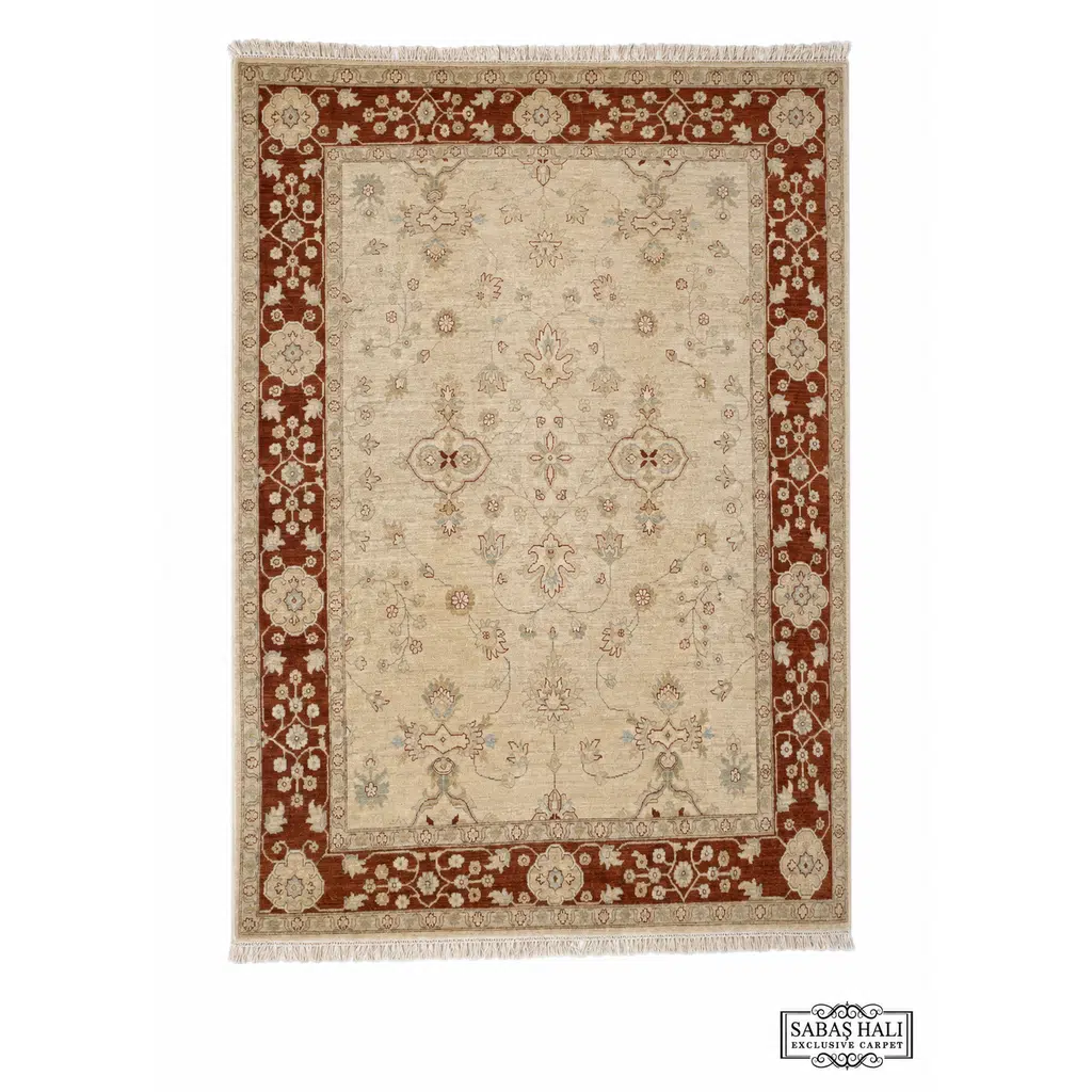 Sabaş Halı Exclusive Carpet – UŞAK 2200 208 x 294 cm (Uşak - Yün Dokuma Halısı)