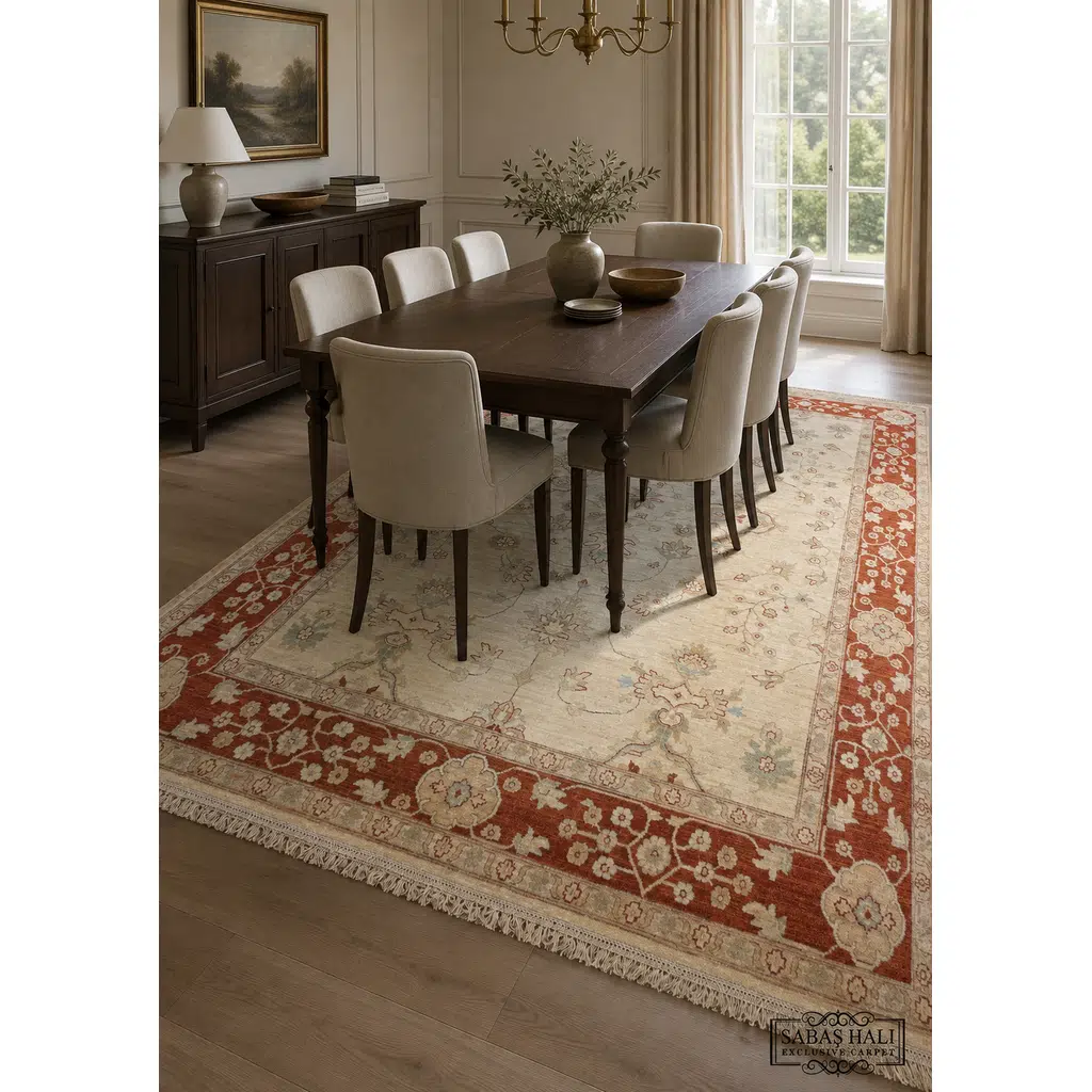Sabaş Halı Exclusive Carpet – UŞAK 2200 208 x 294 cm (Uşak - Yün Dokuma Halısı) Sabaş Halı Exclusive Carpet – UŞAK 2200 208 x 294 cm (Uşak - Yün Dokuma Halısı)
