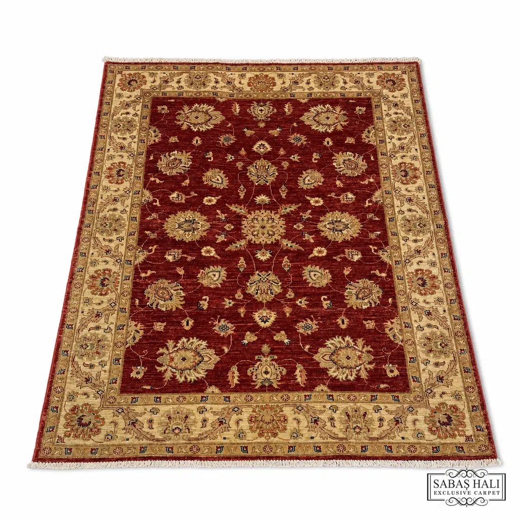 Sabaş Halı Exclusive Carpet – UŞAK 4057 151 x 200 cm (Uşak - Yün Dokuma Halısı)