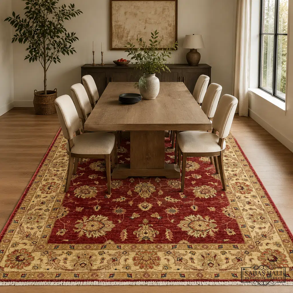 Sabaş Halı Exclusive Carpet – UŞAK 4057 151 x 200 cm (Uşak - Yün Dokuma Halısı) Sabaş Halı Exclusive Carpet – UŞAK 4057 151 x 200 cm (Uşak - Yün Dokuma Halısı)