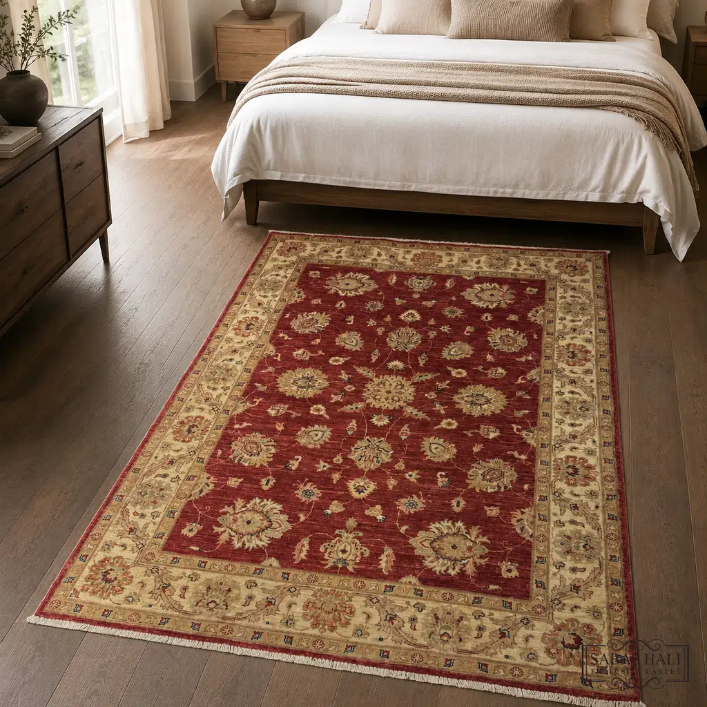 Sabaş Halı Exclusive Carpet – UŞAK 4057 151 x 200 cm (Uşak - Yün Dokuma Halısı) Sabaş Halı Exclusive Carpet – UŞAK 4057 151 x 200 cm (Uşak - Yün Dokuma Halısı)