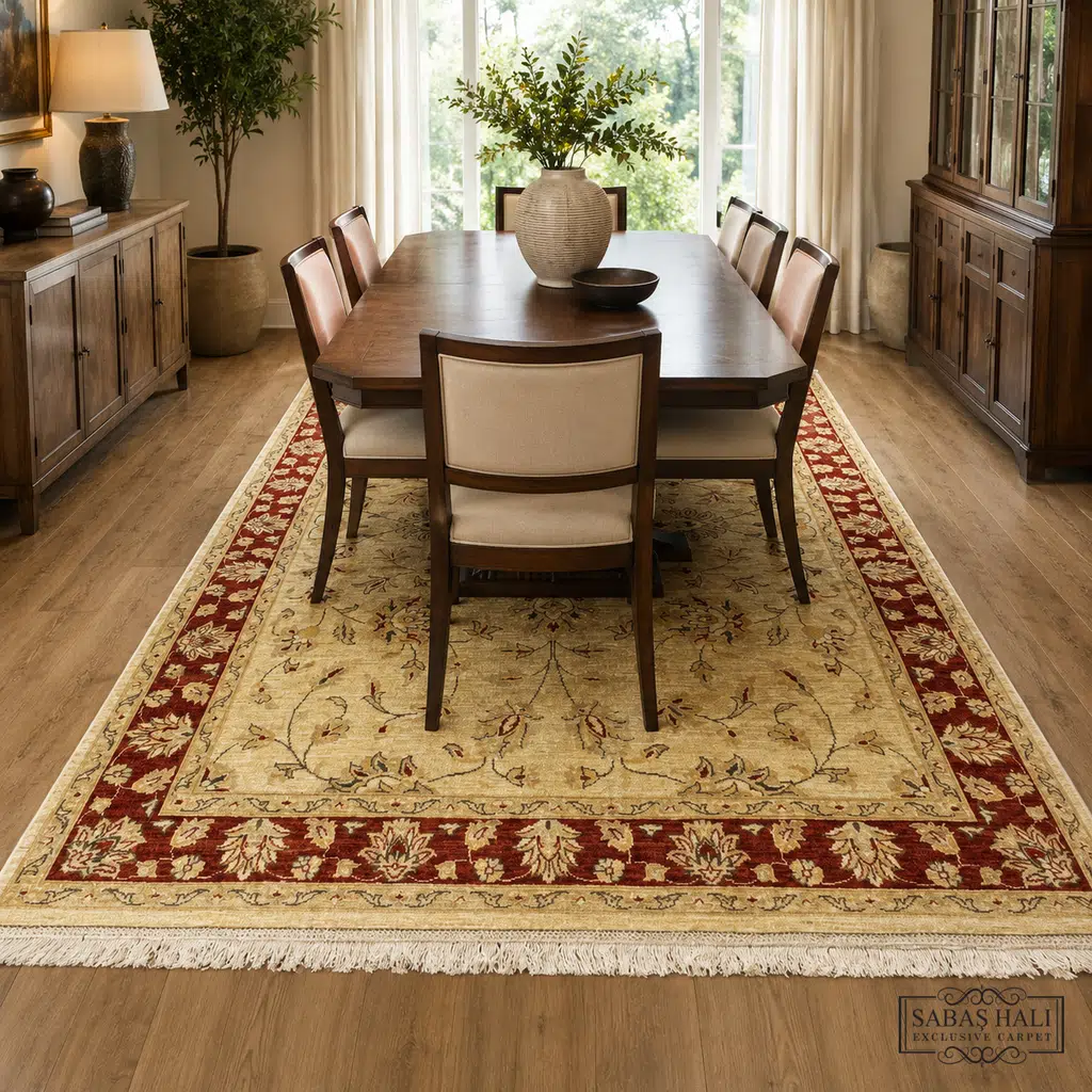 Sabaş Halı Exclusive Carpet – UŞAK 4646 170 x 235 cm (Uşak - Yün Dokuma Halısı) Sabaş Halı Exclusive Carpet – UŞAK 4646 170 x 235 cm (Uşak - Yün Dokuma Halısı)