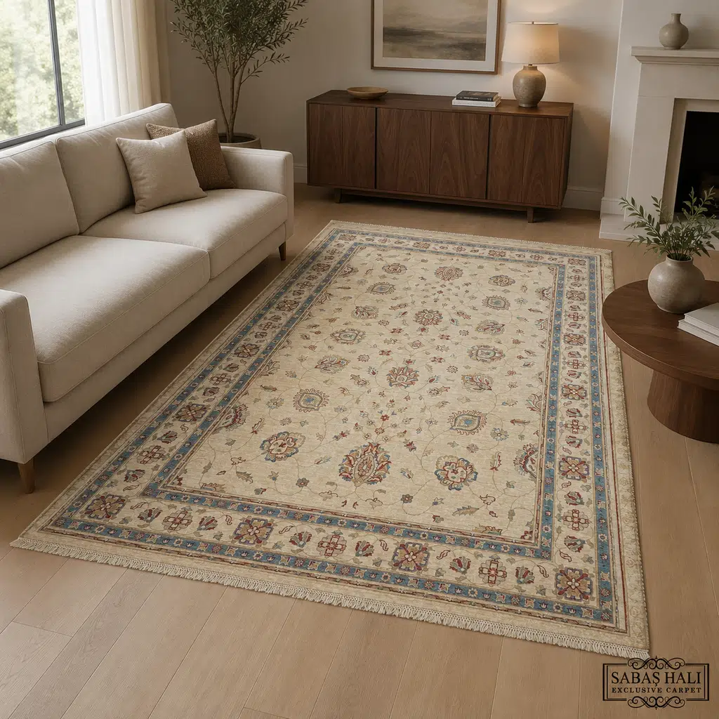 Sabaş Halı Exclusive Carpet – UŞAK 4818 199 x 288 cm (Uşak - Yün Dokuma Halısı) Sabaş Halı Exclusive Carpet – UŞAK 4818 199 x 288 cm (Uşak - Yün Dokuma Halısı)