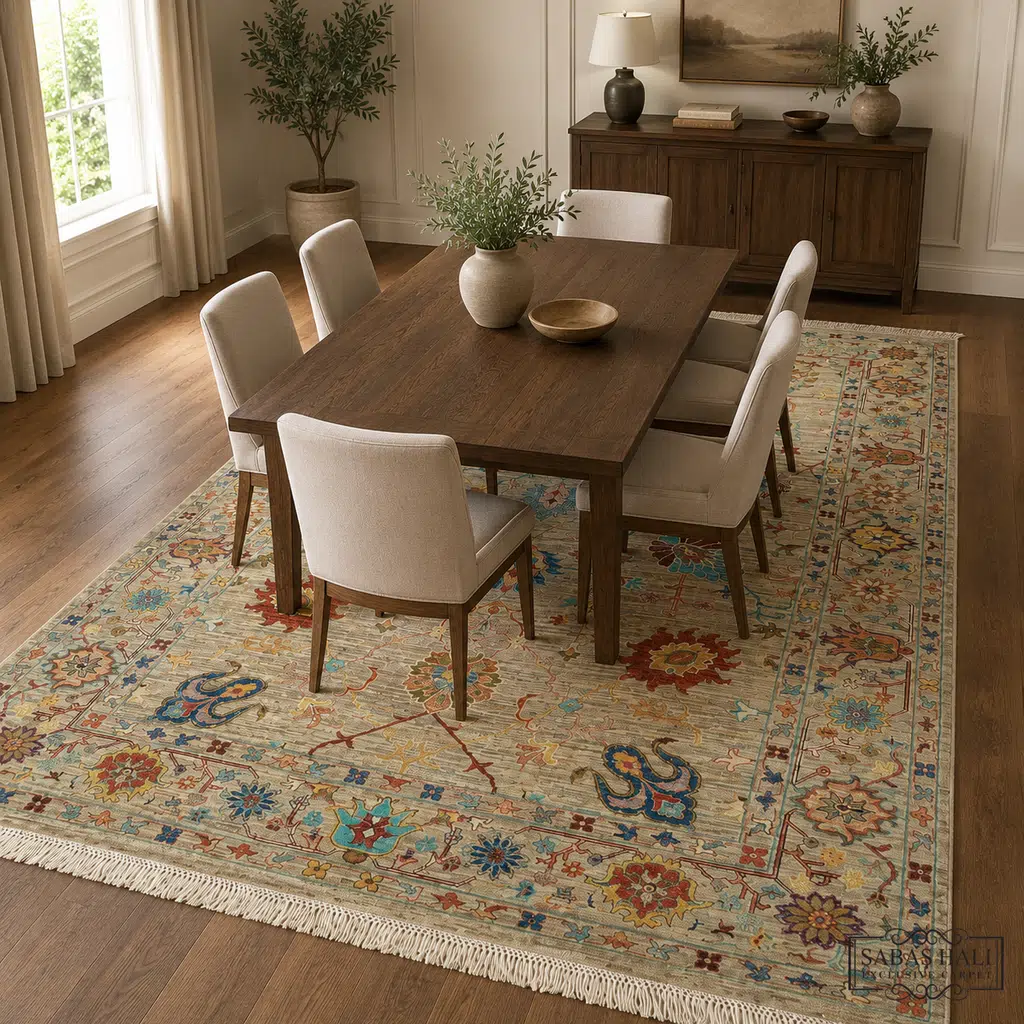 Sabaş Halı Exclusive Carpet – UŞAK 9620 175 x 251 cm (Uşak - Yün Dokuma Halısı) Sabaş Halı Exclusive Carpet – UŞAK 9620 175 x 251 cm (Uşak - Yün Dokuma Halısı)