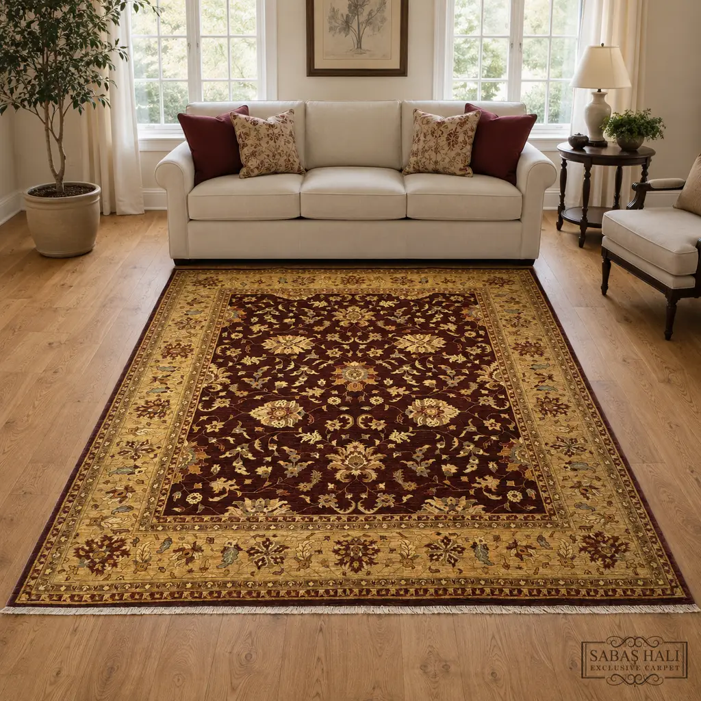 Sabaş Halı Exclusive Carpet – UŞAK HALI 245 x 307 cm (Uşak - Yün Dokuma Halısı) Sabaş Halı Exclusive Carpet – UŞAK HALI 245 x 307 cm (Uşak - Yün Dokuma Halısı)